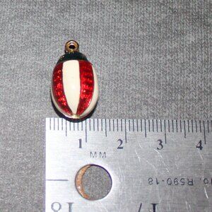 Vintage Joan Rivers Patriotic "Stars & Stripes" Fabergé-Style Enamel Egg Charm